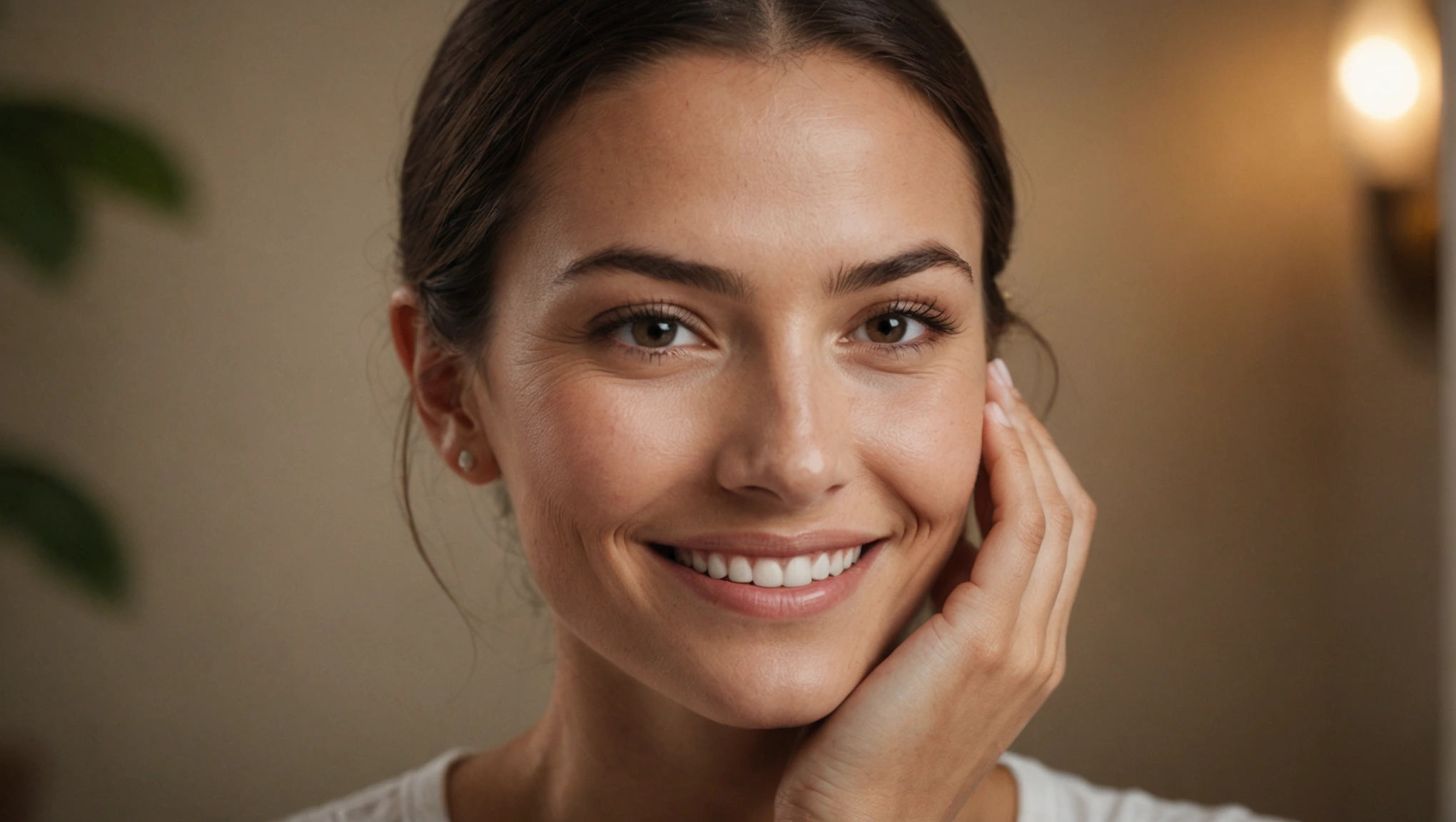 Routine soins peau lumineuse
